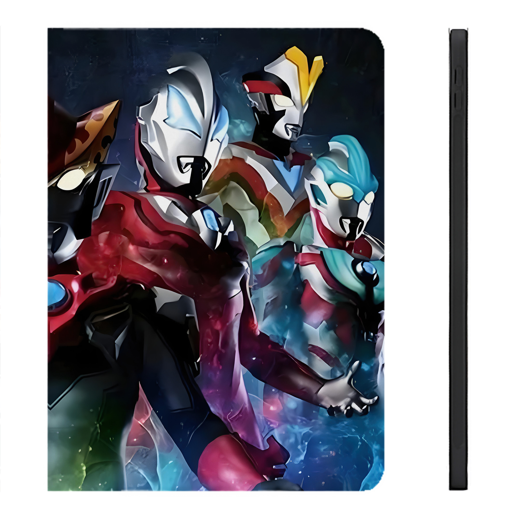 （画像用） ウルトラマン Ultraman IPadケース ペンホルダー付き ブックスタイルデザイン